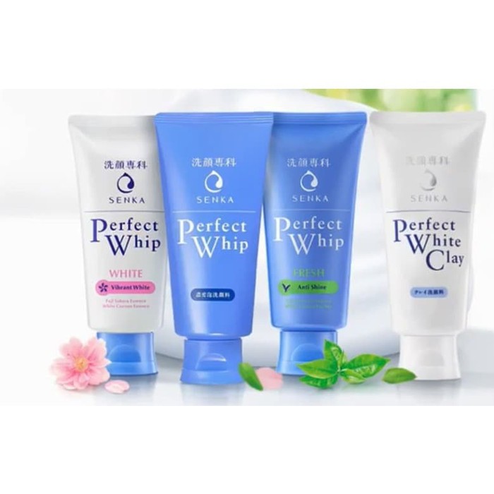 senka perfect whip facial foam