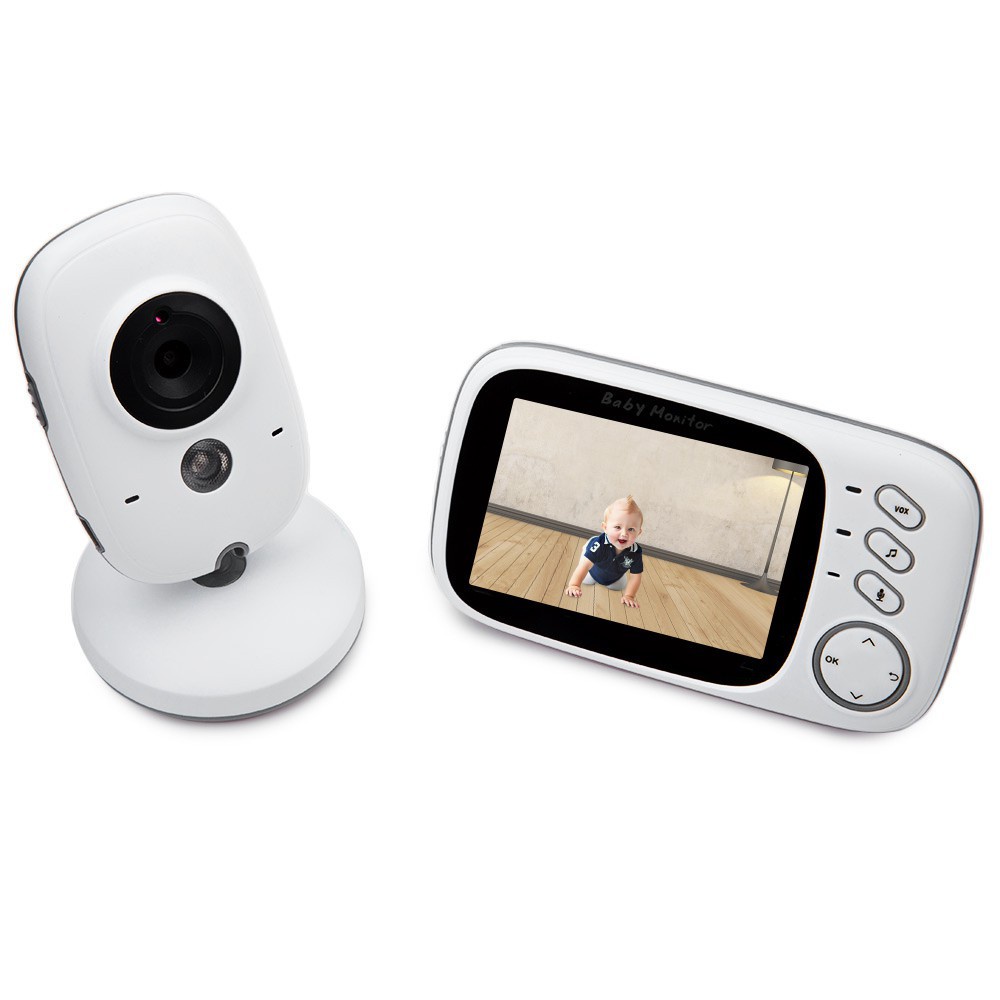 Baby Camera With Monitor Bebe Wireless Video Color High Resolution Baby Security Camera Night Vision Shopee Philippines