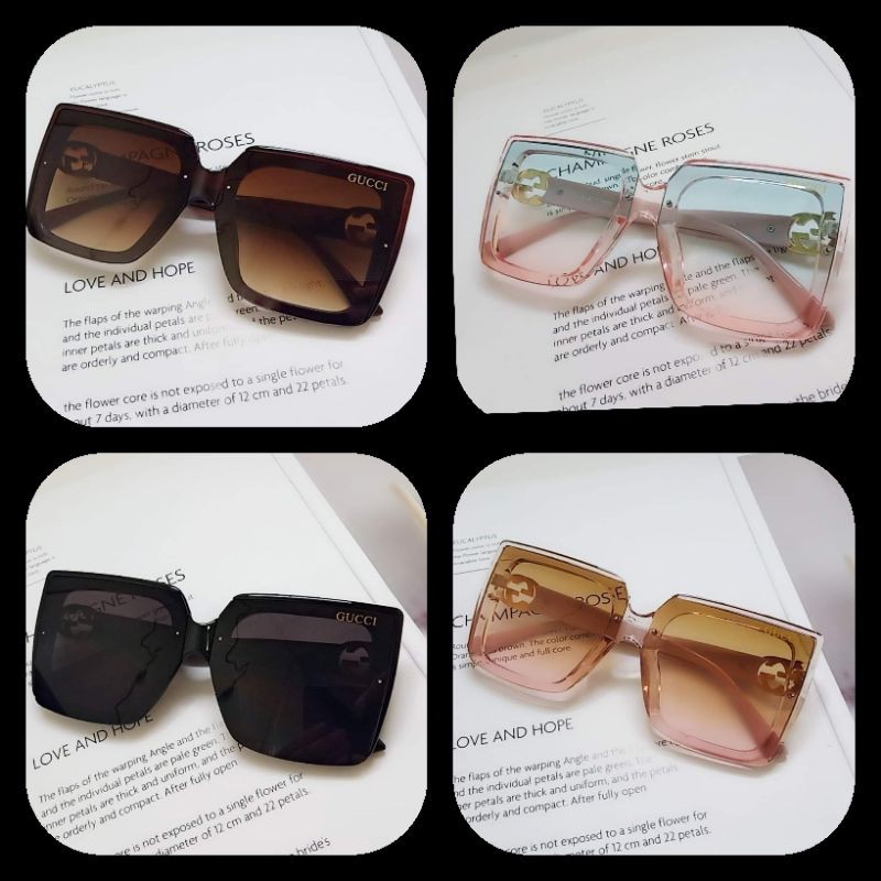 gucci flower sunglasses