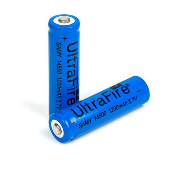 Lithium Batteries 14500 1200mAH 3.7V Rechargeable Battery Shopee