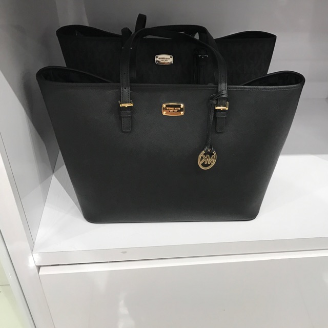 Michael Kors Saffiano Leather Tote Bag | Shopee Philippines