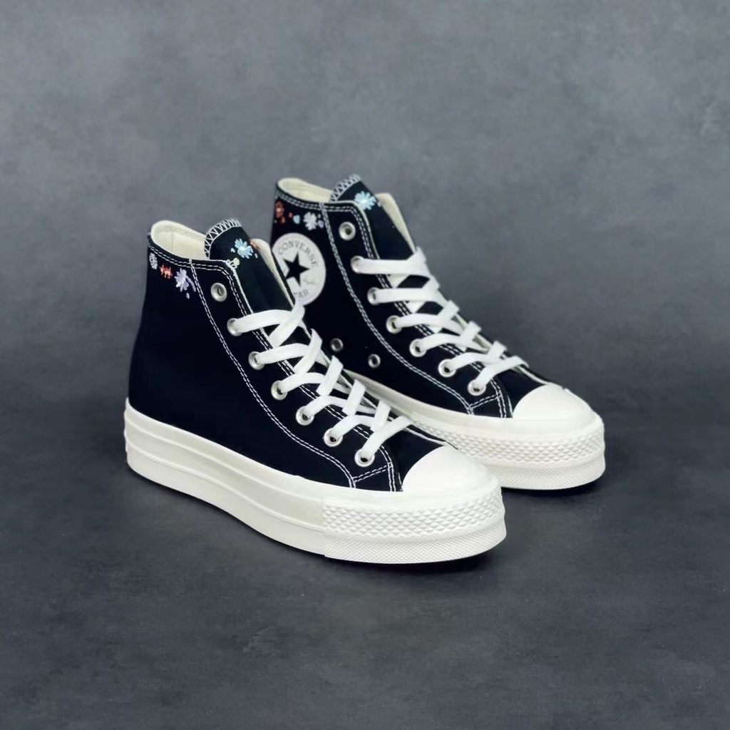 Converse All Star Embroidered floret high Classics Original Authentic ...