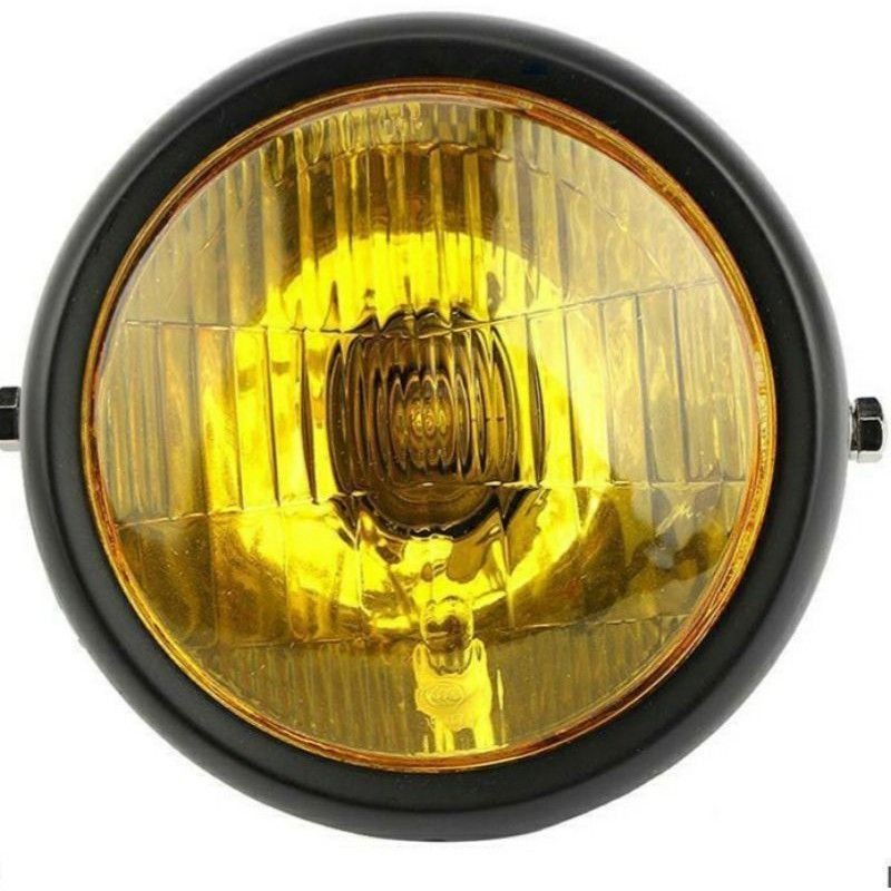 Original Motorcycle Round Cafe Racer Headlight Shopee Philippines