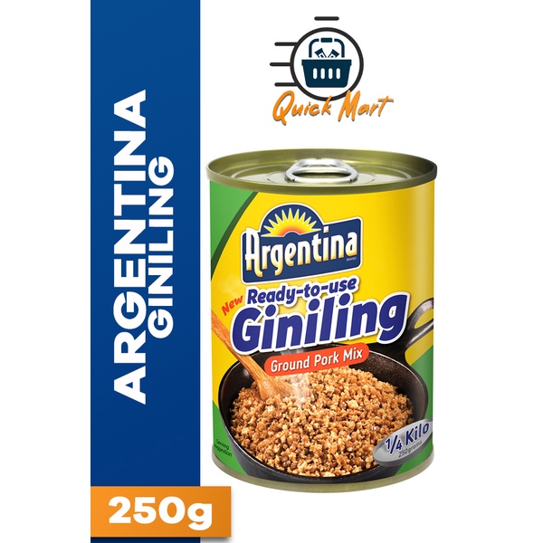 ARGENTINA READY TO USE GINILING GROUND PORK MIX 250g Shopee Philippines