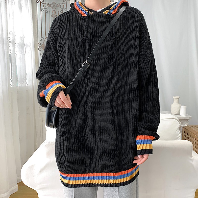 men's hooded sweater