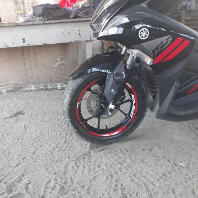 YAMAHA AEROX  MAGS STICKER 1 pair set Shopee Philippines