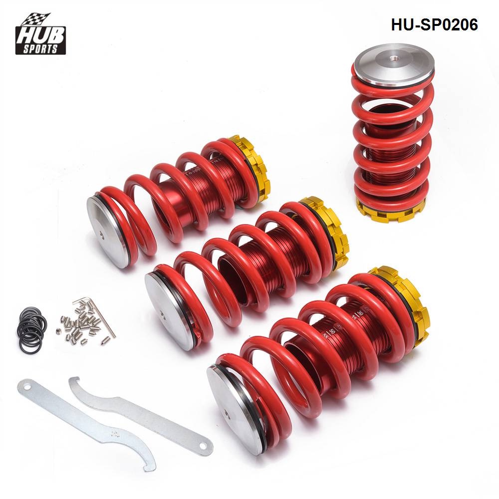 Universal Coilover Suspension Conversion Kit Adjustable Suspension High