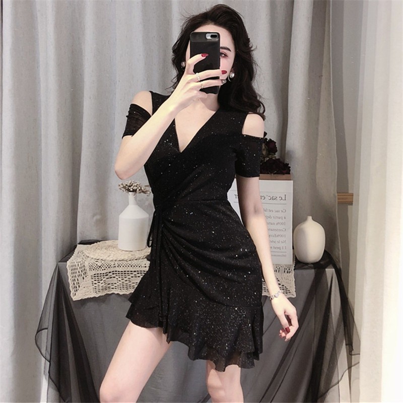 black dress night out