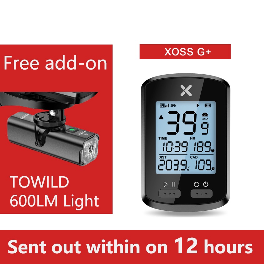 XOSS Bike Computer G/G Plus Wireless GPS Speedometer Waterproof Road