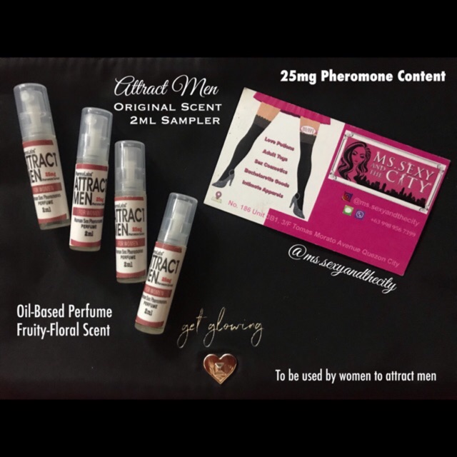 Attract Men Original Scent 2ml 25mg Pheromone Content Shopee Philippines