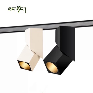 ∏Creative Oblique Cut LED Spotlight/Track Light Rotatable Ceiling Lamp Bedroom Living Room Clothin #6