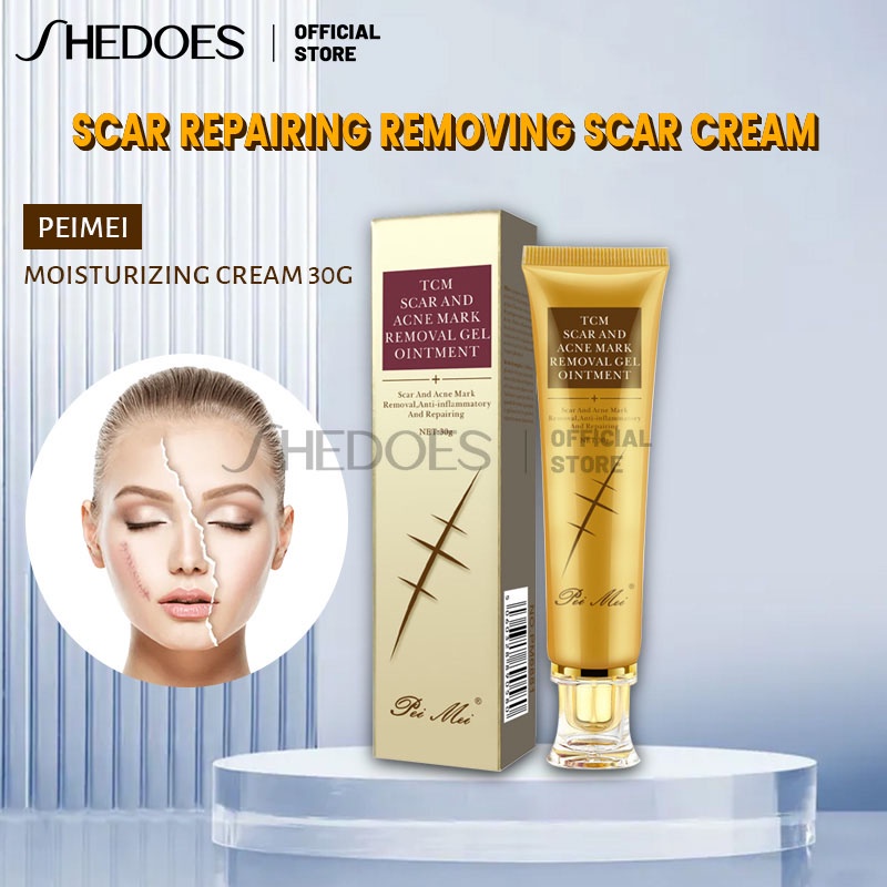 Shedoes Peimei Moisturizing Cream 30g Scar Repairing Removing Scar
