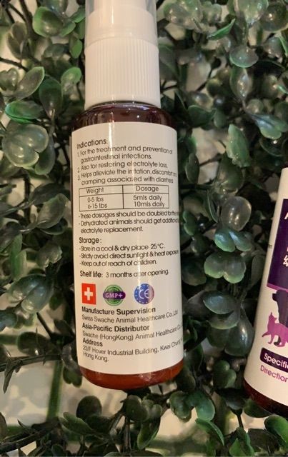 Swache Anti-Diarrhea Treatment (Dog & Cat) 30ML/30ML #2