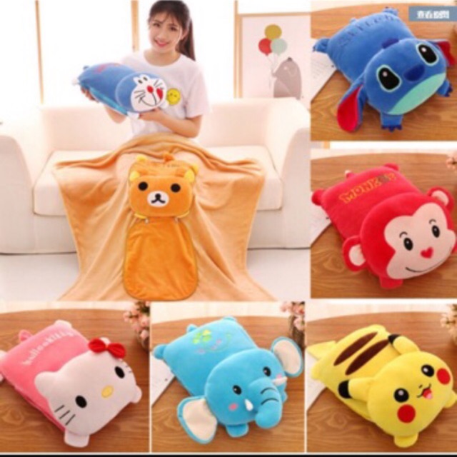 Pillow and Blanket 2 in 1 Shopee Philippines