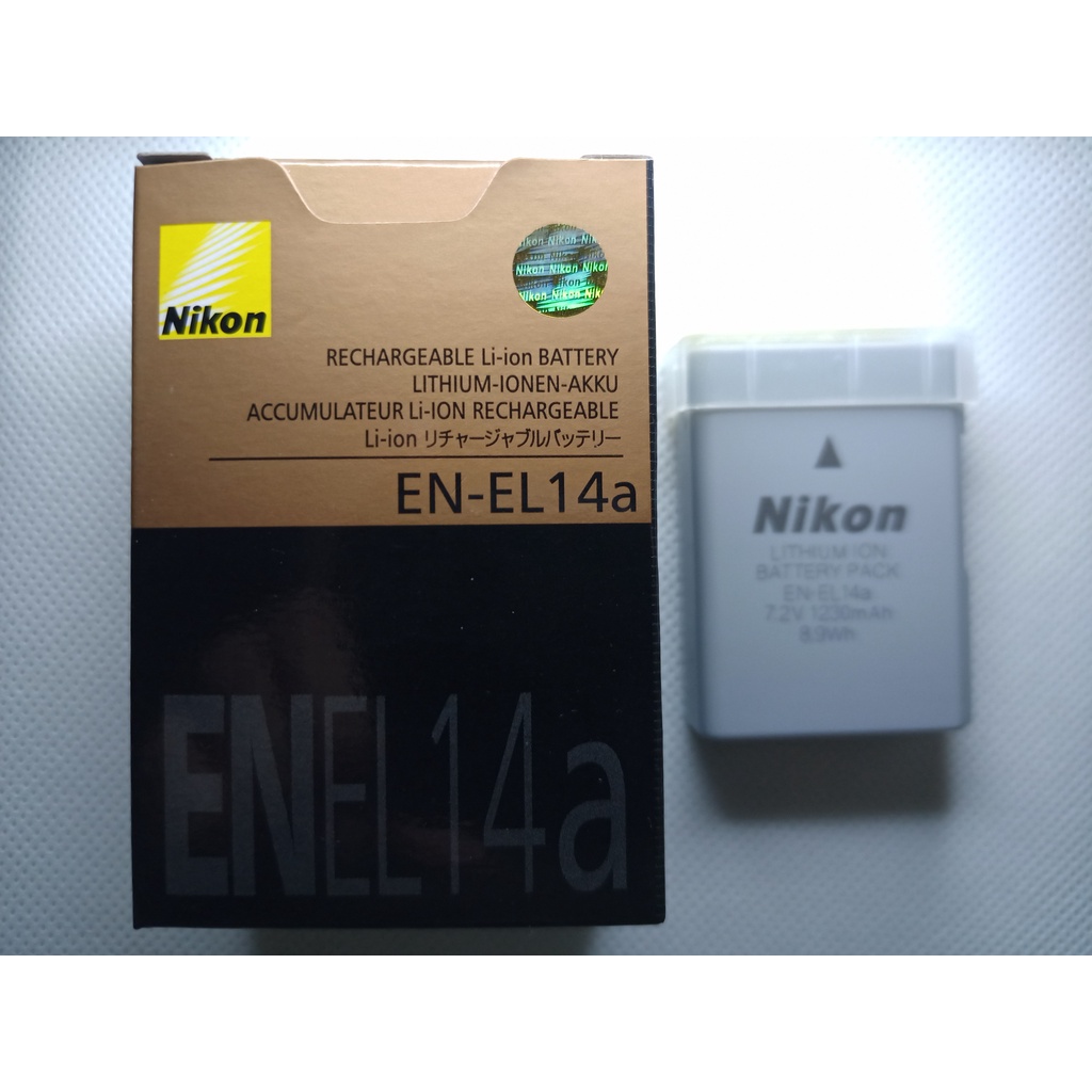 Nikon EN-EL14A Battery for Nikon D3100 D3200 D3400 D3500 D5100 D5200 5300  D5500 D5600 DSLR Cameras | Shopee Philippines