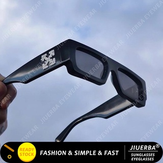 (JIUERBA) COD 2021 New Arrival Steam Punk Rectangle Sunglasses for Women/Men Narrow Retro Style Shades For Women