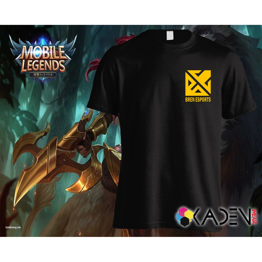 Mobile Legends Tee - Bren Esports Fan Tee | Shopee Philippines