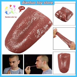 2022 Halloween Prank Toys Kids Funny Gadgets Games Gifts For Men Tongue Fake Tounge Of Adults Women Toy Stress Reliever Party