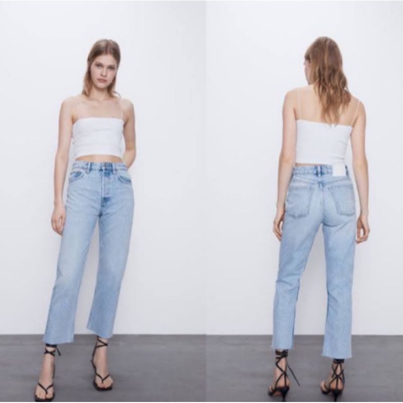 Straight Leg Jeans Zara atelieryuwa.ciao.jp