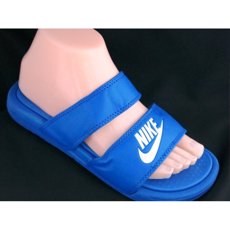 blue slides for women