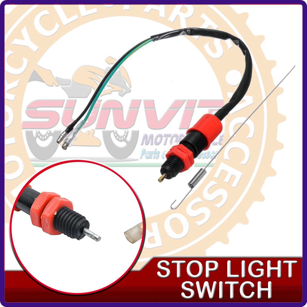 SUNVIT MOTORCYCLE UNIVERSAL STOP LIGHT SWITCH (FOOT BRAKE) Shopee