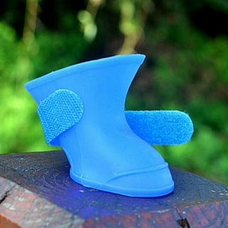 4pcs/set Pet Dog Rain Shoes Anti Slip Waterproof Cat Shoe Rubber Boots for chihuahua Outdoor Footwear Socks