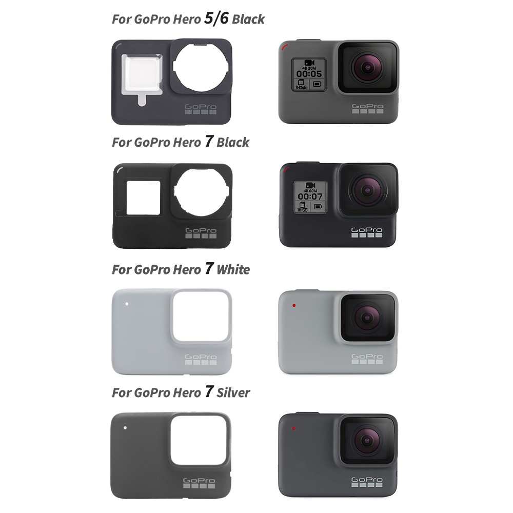 Faceplate Frame Housing Front Panel Cover Replacement Repair Fix Part Gift Tools For Gopro Hero 7 Black 7 White 7 Silver 6 5 Black Action Camera Shopee Philippines