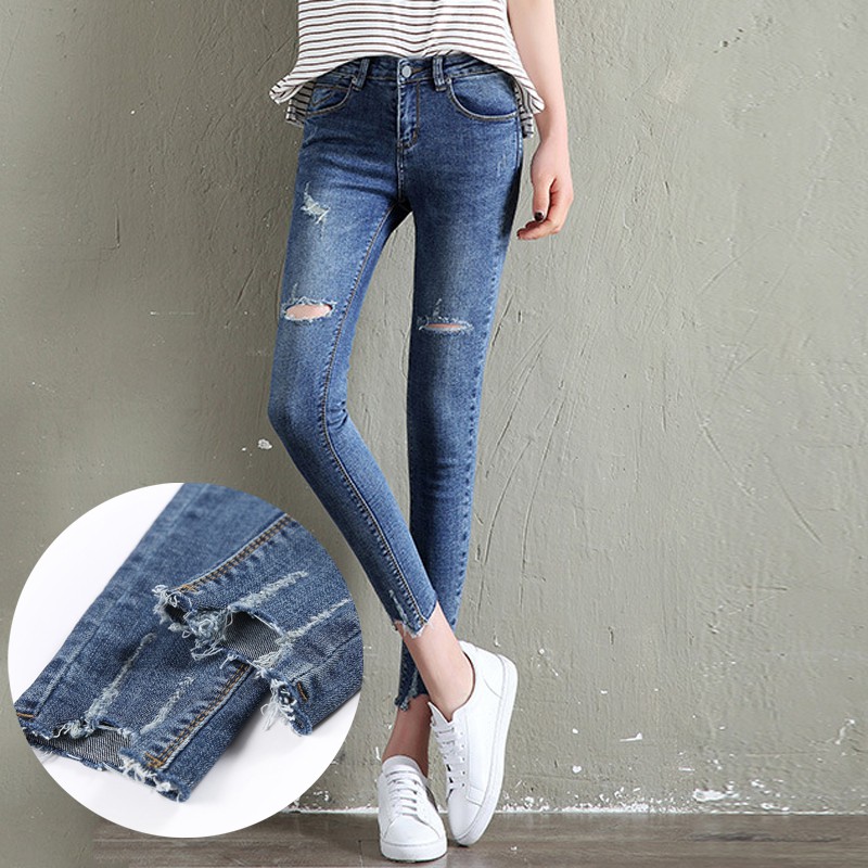 ankle length jeans women's