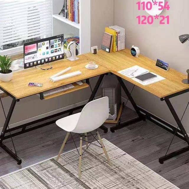LShaped Corner Desk Computer Gaming Desk PC Table Study table Home