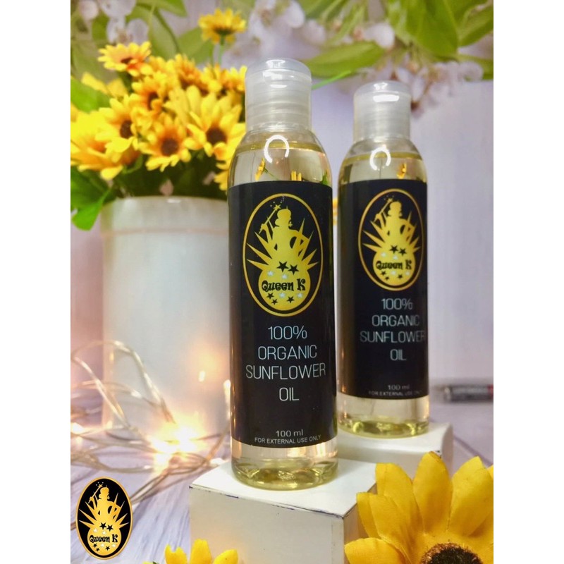 ORIGINAL Organic Sunflower Oil by Queen K Cosmetics Shopee Philippines