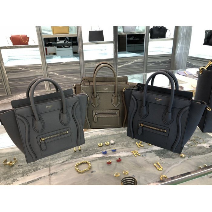 celine nano luggage colors