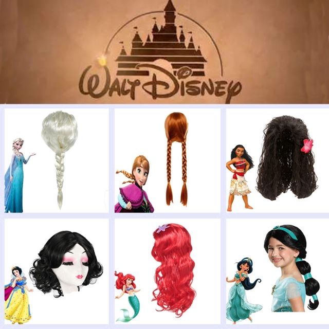 Disney Princess hair wigs costume cosplay princess theme Shopee Philippines