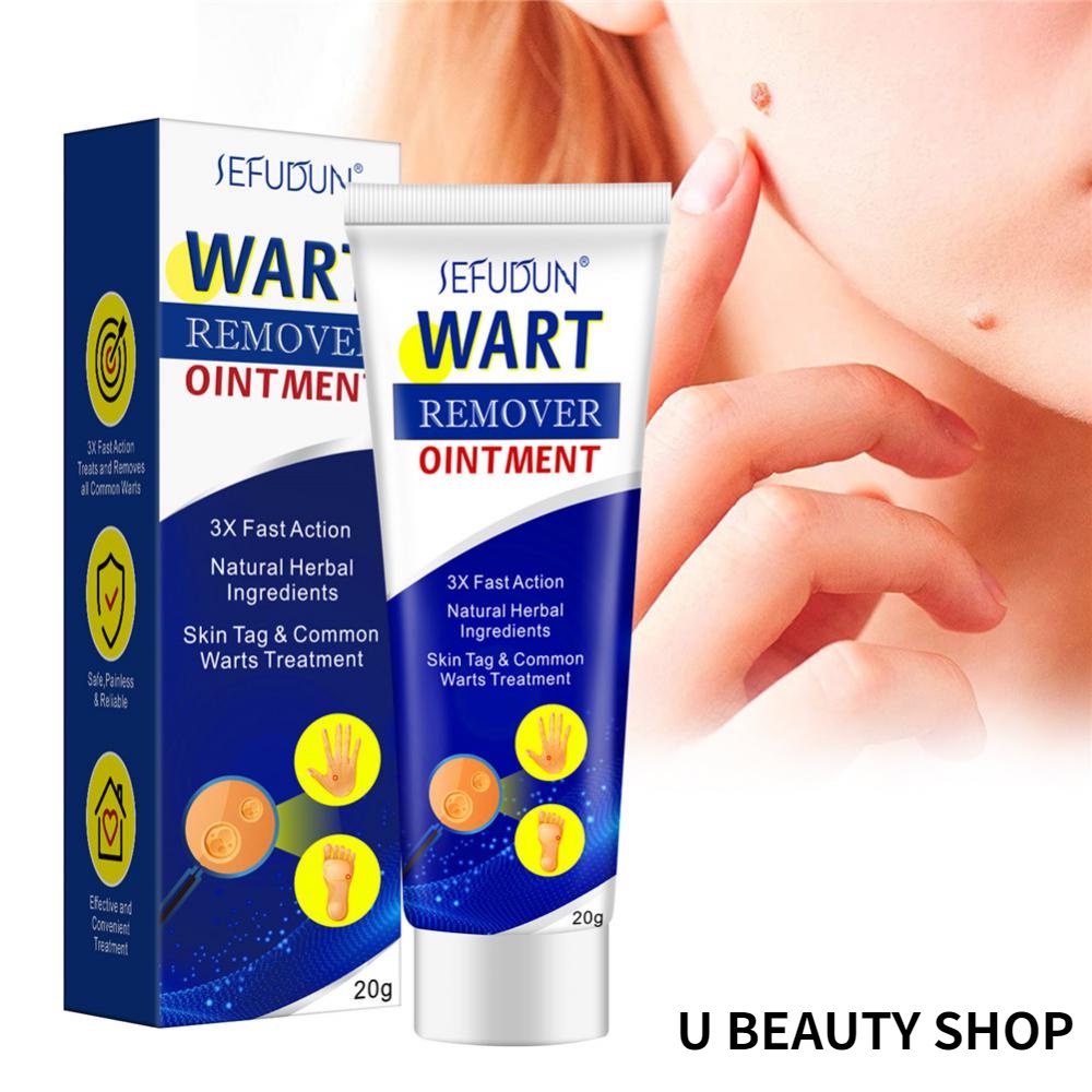 SEFUDUN Warts Remover Antibacterial Ointment Wart Treatment Cream Skin