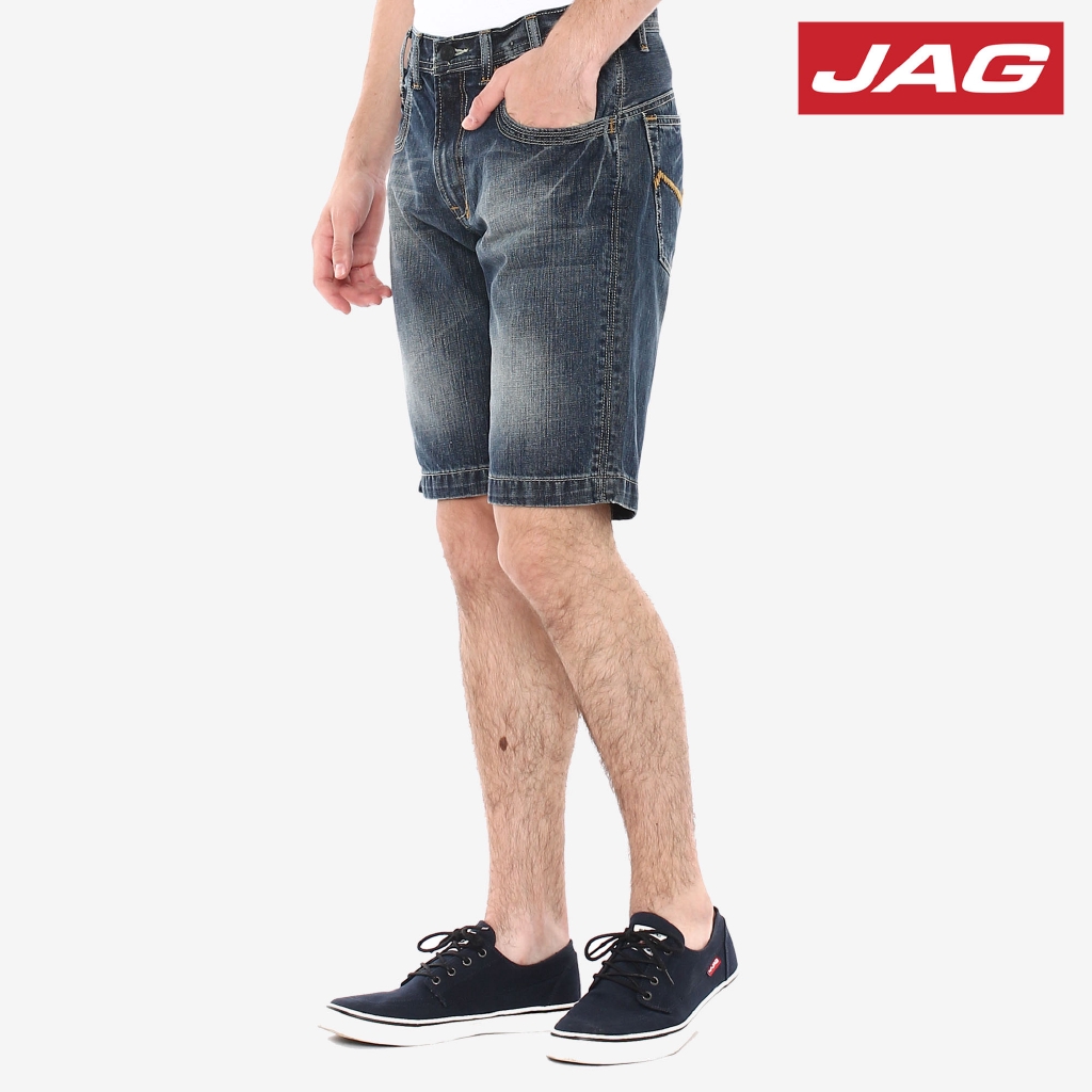 JAG Mens Slim Straight Shorts | Shopee 