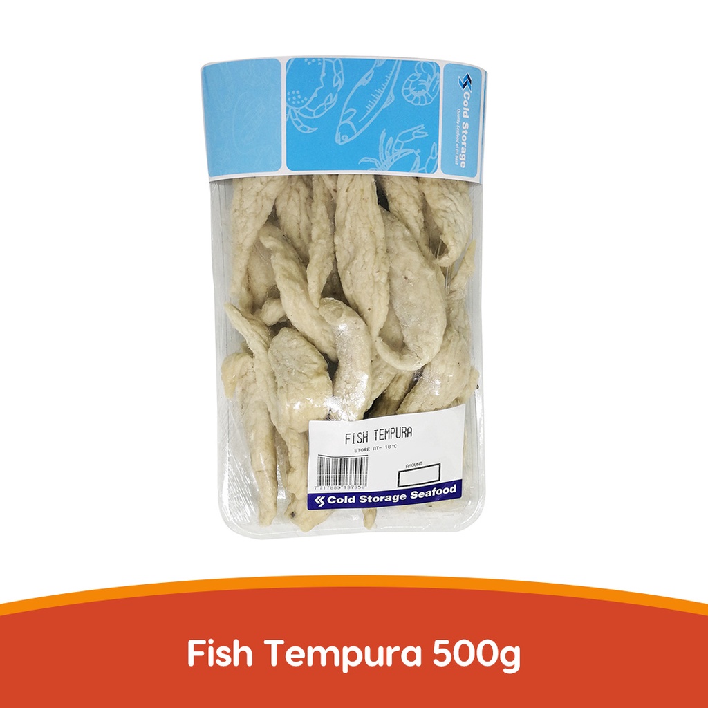 BelowSrp Cold Storage Seafood Fish Tempura 500g - Frozen QOxW