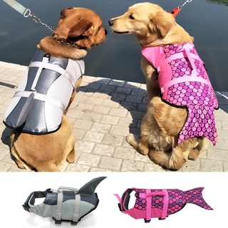 Fashion Pet Safety Clothing Dog Life Jacket Swimming Protector Vest Surfing Protective Clothing