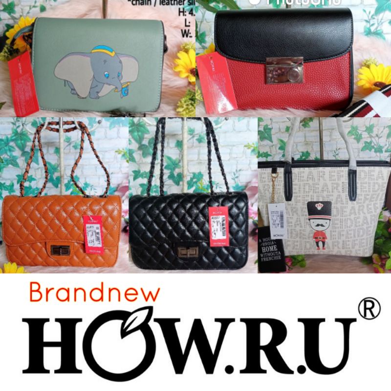 Original How.R.U. bags Shopee Philippines