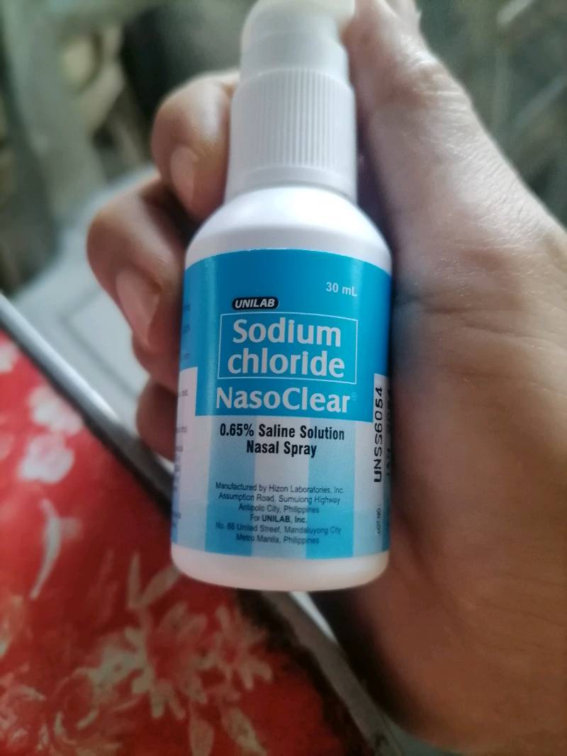Nasoclear Nasal Spray Sodium Chloride Nasoclear Saline