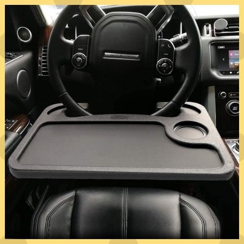 Car Steering Wheel Desk For Laptop Auto Vehicle Computer Mount Holder Small Food Table Shopee Philippines