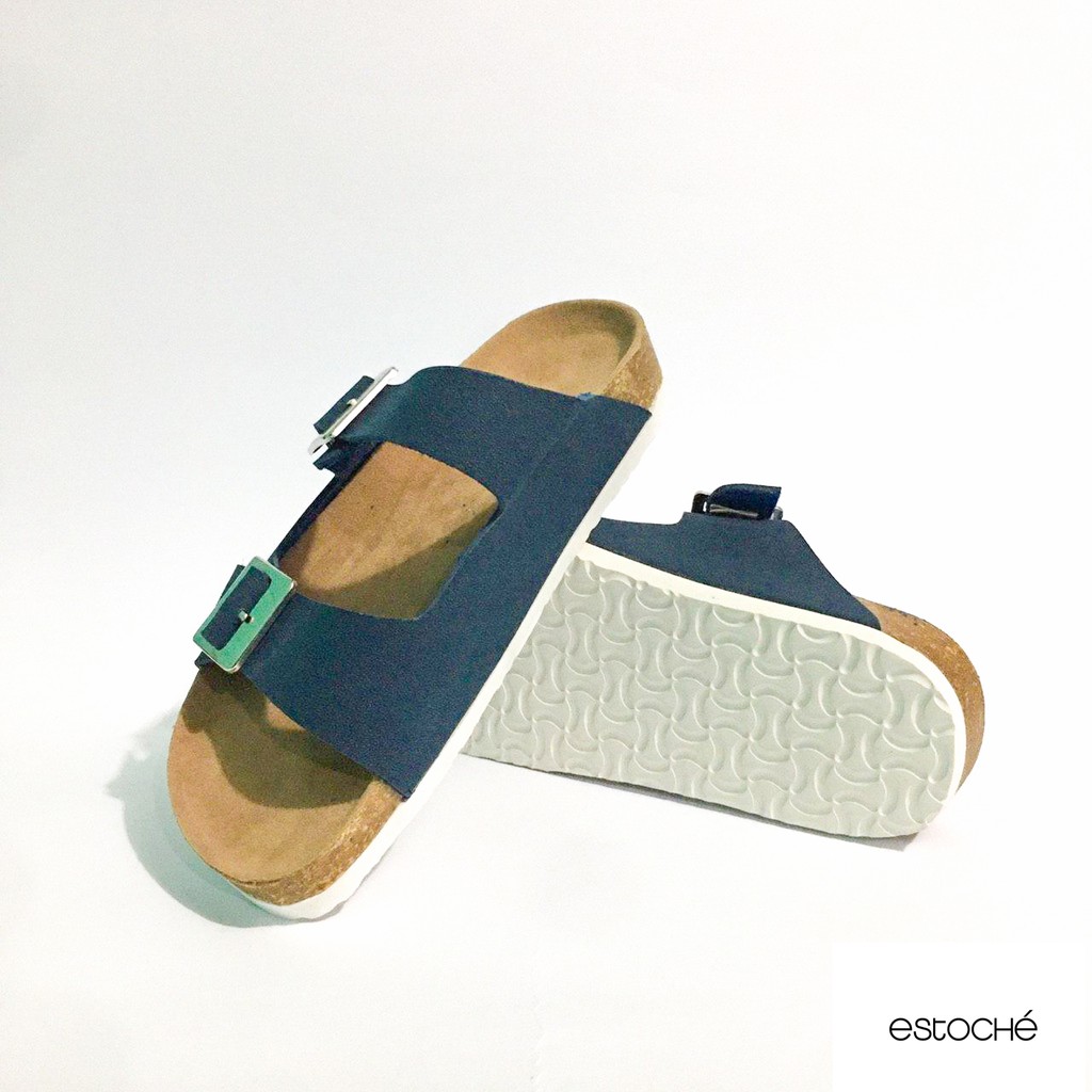 navy blue birkenstocks