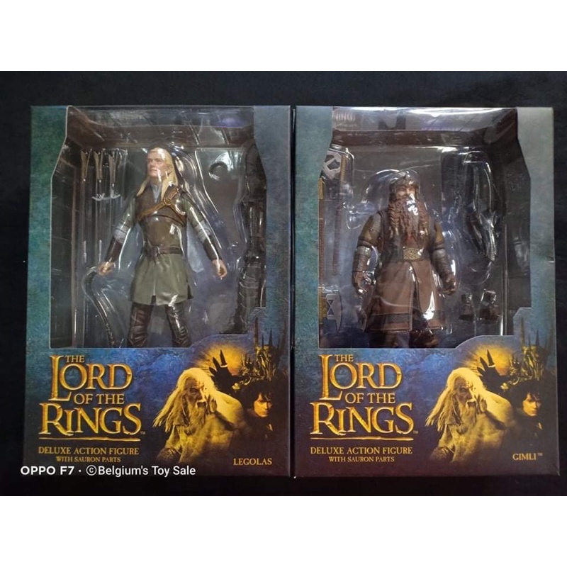 LEGOLAS / GIMLI, sealed - Diamond Select Toys Lord of the Rings Wave 1 ...