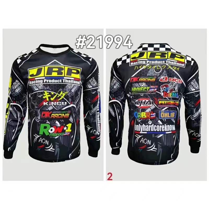 Cod JRP Motorcycle Longsleeve Jersey Motorcycle Tshirt motor Cycling