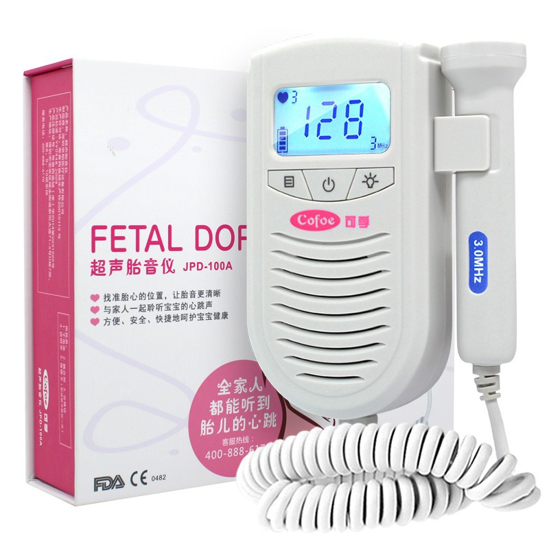Portable Fetal doppler Heart Rate 