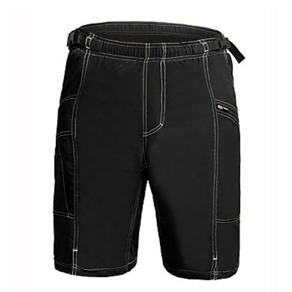 black mountain bike shorts