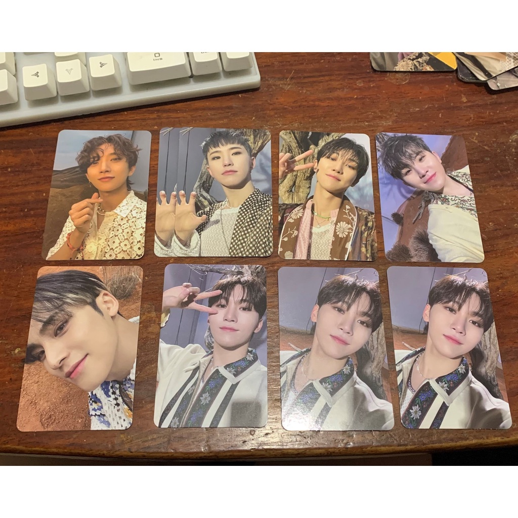 Seventeen Th Album Face The Sun Ray Version Photocards Shopee Philippines