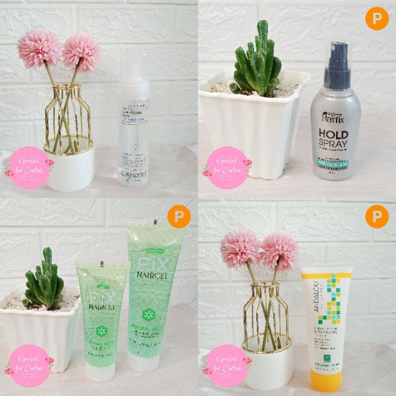 CGM Approved Stylers Styling Gel Hair Spray Mousse Shopee Philippines