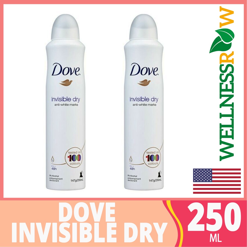 BUY 1 TAKE 1 Dove Invisible Dry AntiPerspirant Spray (250mL) Shopee Philippines