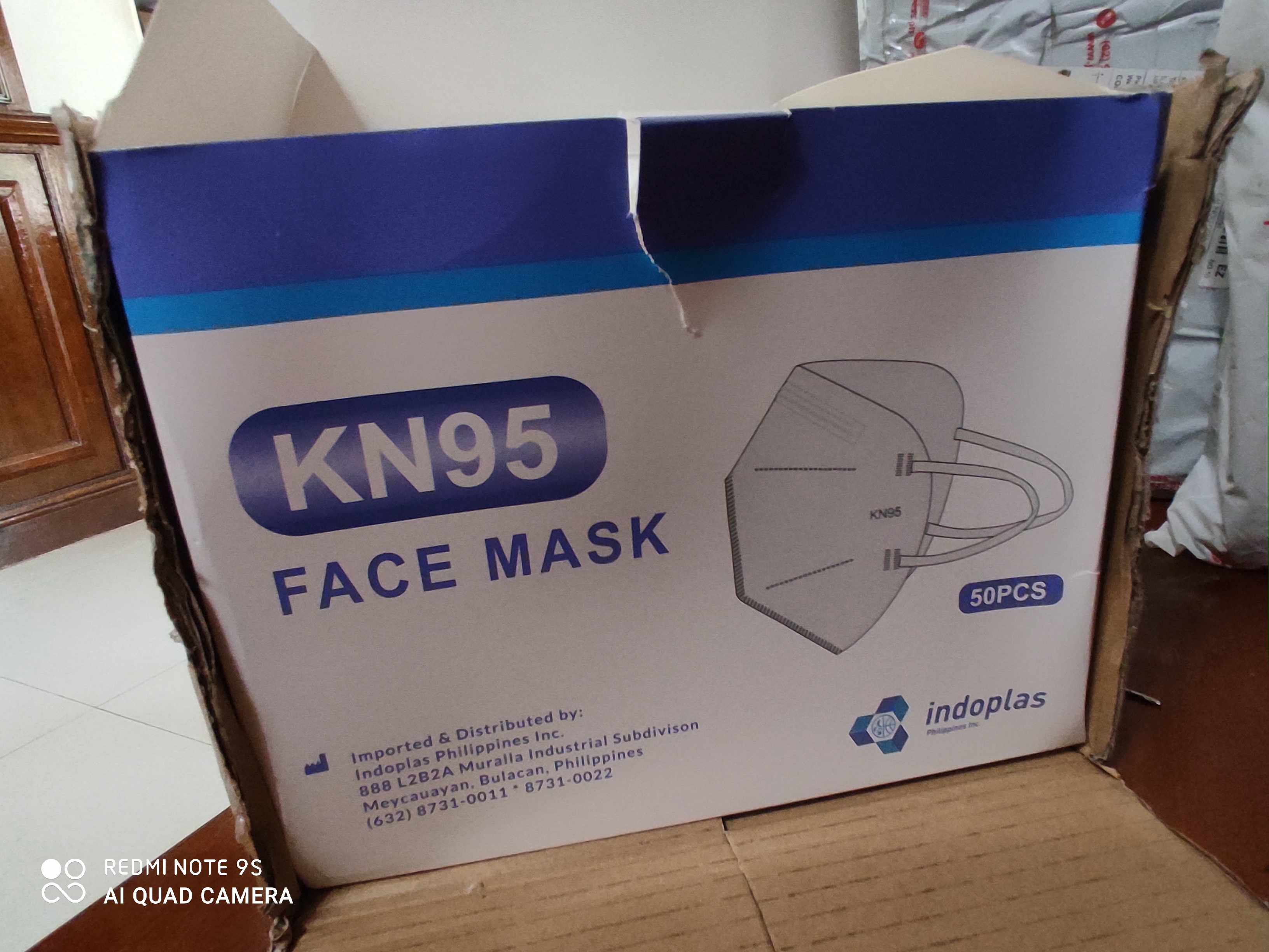 Indoplas KN95 Disposable Face Mask 50's Shopee Philippines