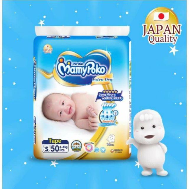 diapers mamy poko newborn