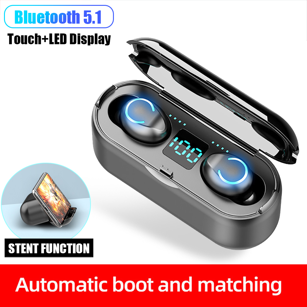 true wireless headset f9 5.1